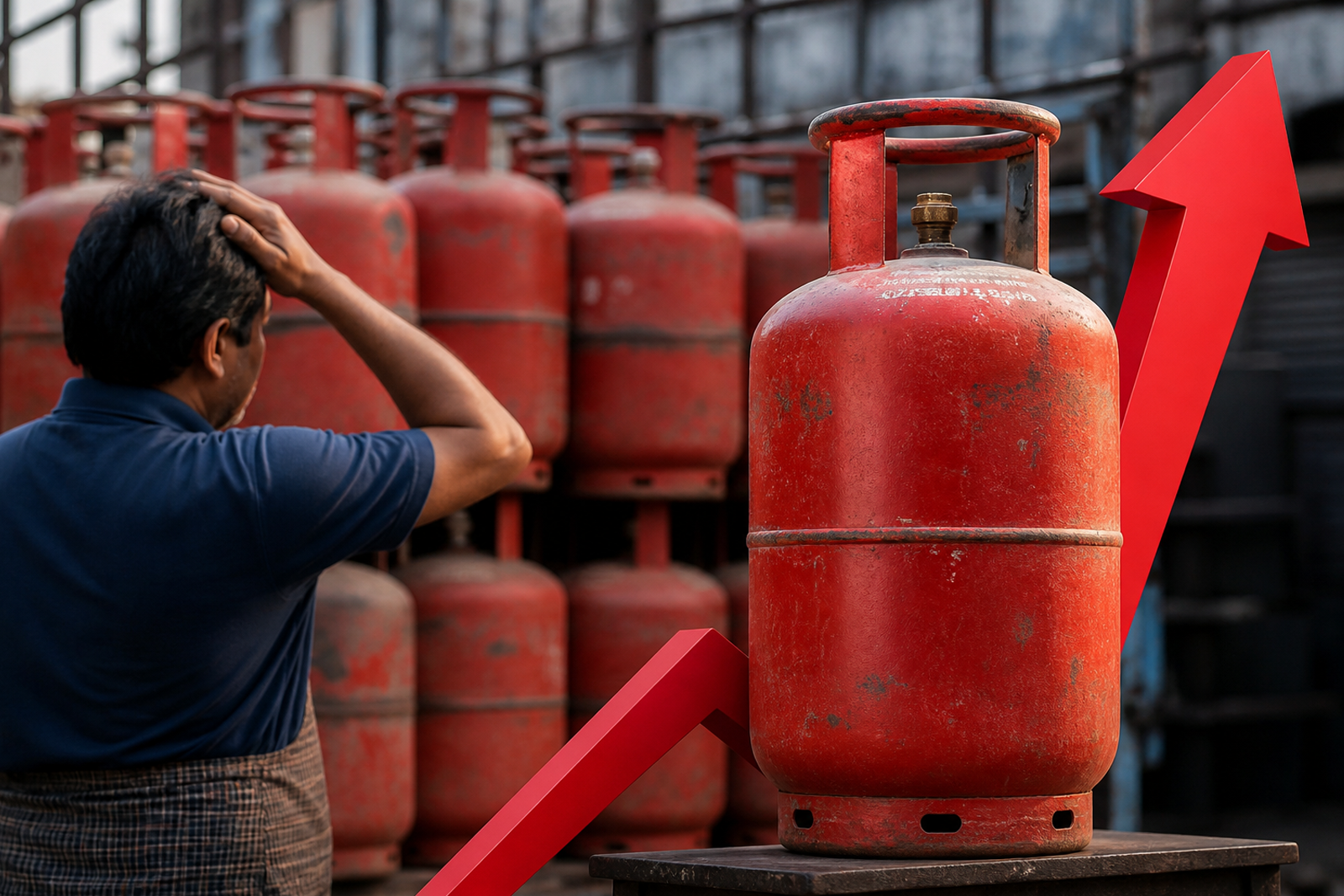 LPG Price Shock: Commercial Gas Cylinder Rates Surge ₹993, Businesses Brace for Impact